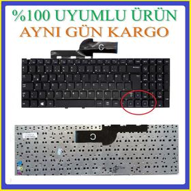Samsung NP300V5A-S05TR NP300V5A-S06TR Notebook TR Siyah Uyumlu Klavye