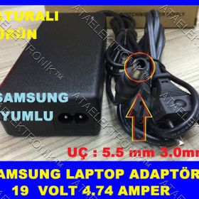 Samsung NP350 Uyumlu Notebook Şarj Adaptörü
