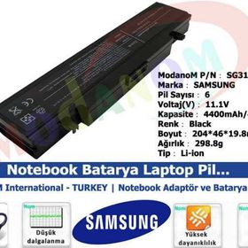Samsung NP355E5X NP355V5C Uyumlu Notebook Batarya