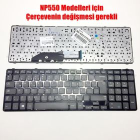 Samsung NP355E7C NP350E7C Siyah Klavye