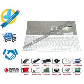 Samsung NP370R5E Beyaz Notebook Klavye