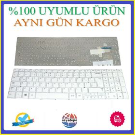 Samsung NP450R5G-X08TR Beyaz Klavye
