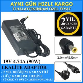 Samsung NP530U3C-A0ATR Uyumlu Adaptör