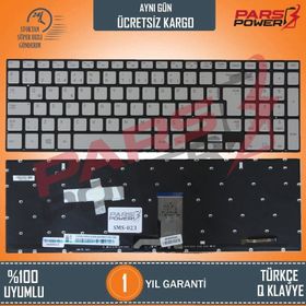 Samsung NP670Z5E-X01TR Silver Işıklı Uyumlu Klavye