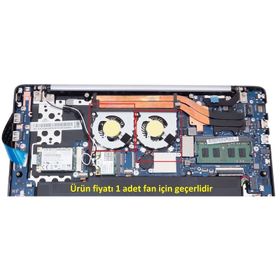 Samsung NP740U3E-K01UB Uyumlu Fan