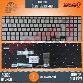 Samsung NP870Z5G-X01TR Silver Işıklı Uyumlu Klavye