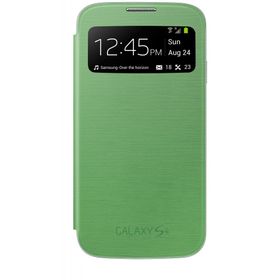 Samsung Orijinal EF-CI950BGEGWW Flip Cover Galaxy S4 ile Uyumlu Sarı Yeşil Kılıf