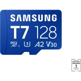 Samsung T7 MB-MB128T/WW Class 10 UHS-I U3 V30 128 GB Micro SD Kart