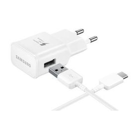 Samsung TA20 Adaptec Fast Charge Micro Çıkışlı Beyaz Hızlı Seyahat Şarjı