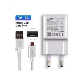 Samsung TA20 Adaptec Fast Charge Micro Çıkışlı Beyaz Hızlı Seyahat Şarjı