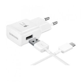 Samsung TA20 Adaptec Fast Charge Micro Çıkışlı Beyaz Hızlı Seyahat Şarjı