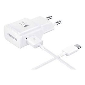 Samsung TA20 Adaptec Fast Charge Type C Beyaz Hızlı Seyahat Şarjı