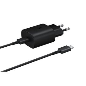 Samsung TA80 Type-C 25W Siyah Hızlı Şarj Aleti