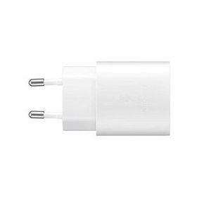 Samsung Ta800n Fast Charging 25w Type C Beyaz Çıkışlı Şarj Aleti Başlığı