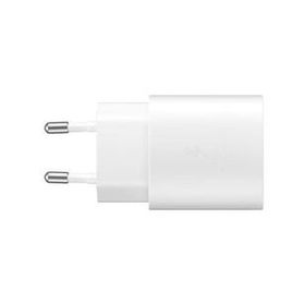 Samsung Ta800n Fast Charging 25w Type C Beyaz Çıkışlı Şarj Aleti Başlığı