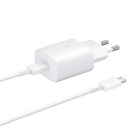 Samsung Type-C 25 W EP-TA800X Beyaz Hızlı Şarj Aleti