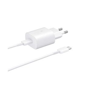 Samsung Type-C 25 W EP-TA800X Beyaz Hızlı Şarj Aleti