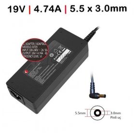 Samsung VM7000 VM7550 VM7550CT 90W Uyumlu Laptop Adaptör