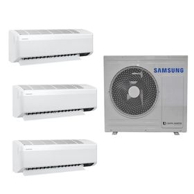 Samsung Wind Free Multi AJ068TXJ3KH/EA 6.8 kw 1 Dış + 2 İç Ünite 12+12+12 Duvar Tipi Klima