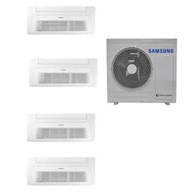Samsung Wind Free Multi Tek Yön Kaset 1+4 Sistem AJ100TXJ5KH/EA 12+12+12+12 BTU 10 KW Dış Ünite Klima