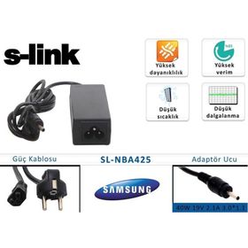 Samsung XE700T1A Laptop 19V 2.1A Uyumlu Adaptör