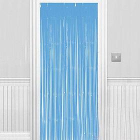 Samur 100x220 cm Soft Açık Mavi Renk Duvar ve Kapı Perdesi