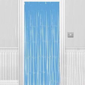 Samur 100x220 cm Soft Açık Mavi Renk Duvar ve Kapı Perdesi