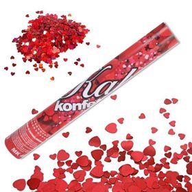 Samur 30 cm Kalpli Konfeti