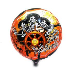 Samur 45 cm Kuru Kafalı Korsanlar Halloween Şekilli Folyo Balon