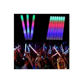 Samur 46 cm Led Işıklı Rengarenk Sünger Parti Çubuk Işıklı Kauçuk Sopa