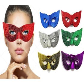 Samur 6 Renk 6 Adet Metalize Ekstra Parlak Maske Model Parti Gözlüğü