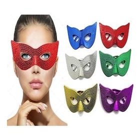 Samur 6 Renk 6 Adet Metalize Ekstra Parlak Maske Model Parti Gözlüğü