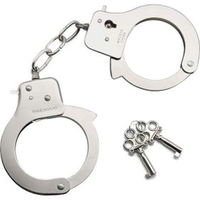 Samur Anahtarlı Oyuncak Metal Polis Kelepçesi