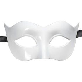 Samur Beyaz Renk Masquerade Kostüm Partisi Venedik Balo Maskesi