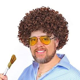 Samur Kahverengi Renk 120 gr Bob Ross Bonus Peruk