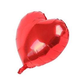 Samur Kırmızı Kalp 45 cm 18 inç Folyo Balon