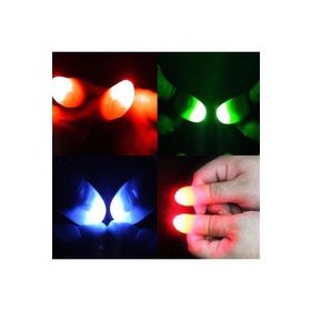 Samur Led Işıklı Renkli Sihirli Işıklı 1 Adet Şaka Parmak