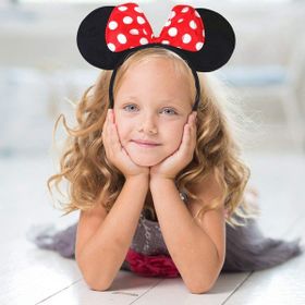 Samur Minnie Mouse Taç Fare Tacı Kafa Bandı