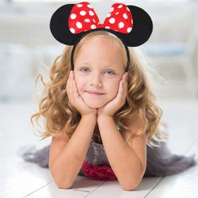 Samur Minnie Mouse Taç Fare Tacı Kafa Bandı