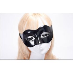 Samur Siyah Renk Masquerade Kostüm Partisi Venedik Balo Maskesi