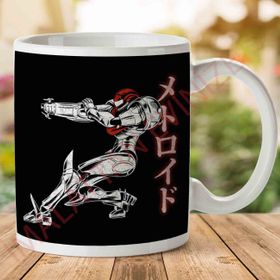 Samus the Bounty Hunter Metroid Baskılı Kupa