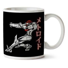 Samus the Bounty Hunter Metroid Baskılı Kupa