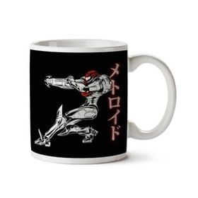 Samus the Bounty Hunter Metroid Baskılı Kupa