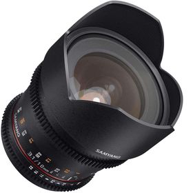 Samyang 10 mm T3.1 Nano APS-C Video-DSLR WideAngle Lens