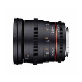 Samyang 20 mm T-1.9 Full Frame VDSLR Lens