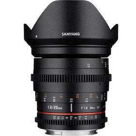 Samyang 20mm T1.9 ED AS UMC Sony Uyumlu Lens