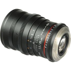 Samyang 35mm T1.5 VDSLR Canon Uyumlu Lens