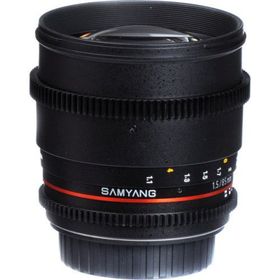 Samyang 85mm T1.5 VDSLR Canon Uyumlu Lens