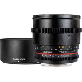 Samyang 85mm T1.5 VDSLR Canon Uyumlu Lens