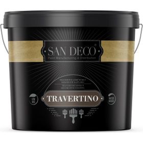 San Deco Travertino 20 kg Beyaz Boya